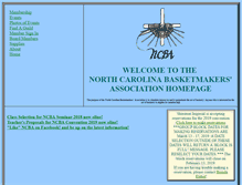 Tablet Screenshot of ncbasketmakers.com